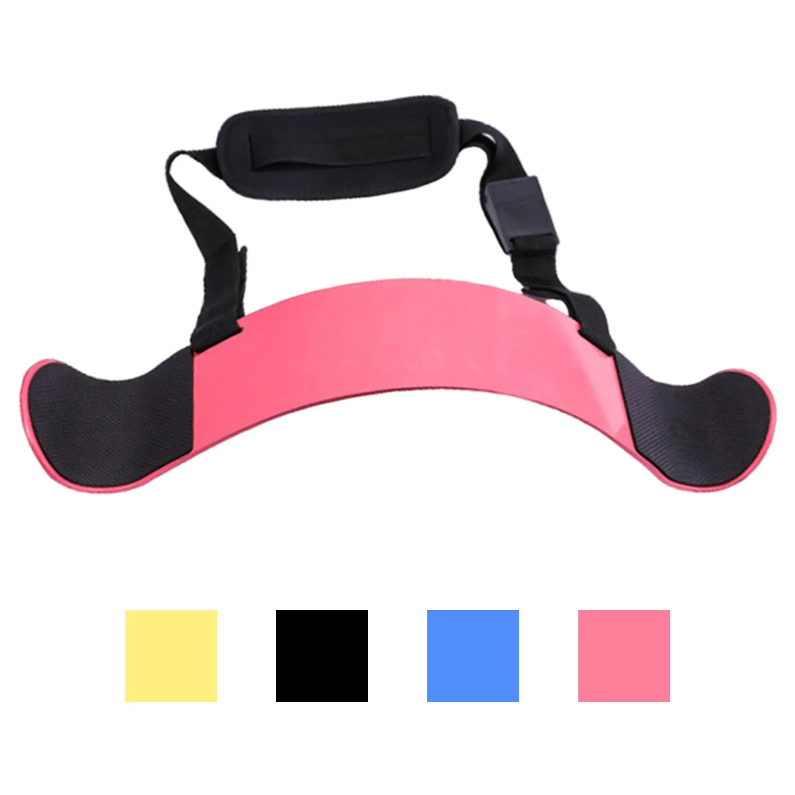 Gym Weight Lifting Arm Blaster Wrist Wraps Support Curl Blaster For