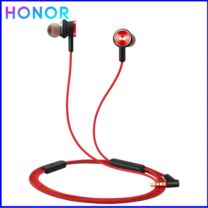 HONOR AM15 наушники волшебный звук провод для наушников управление в ухо мобильного