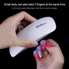 Arte Clavo 6W Nail Dryer Portable UV LED Lamp Nail Art Polish Light Mirco USB Cable SUN Mini Fast Delivery Manicure Machine Tool 3
