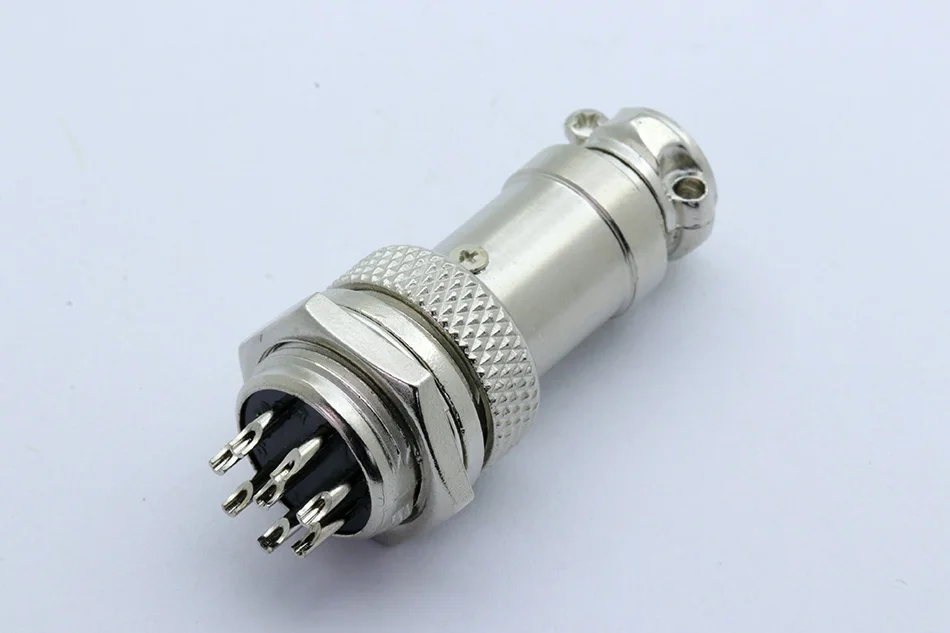 1 компл. GX16 XLR 16 мм 2 3 4 5 6 7 8 9 10 Pin гнездовой штекер мужской шасси Монтажная розетка авиационный разъем высокое качество