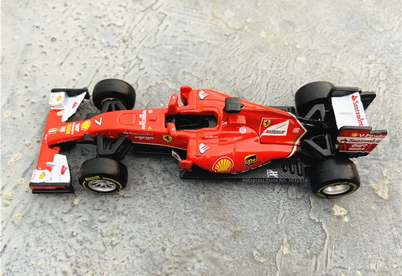 1:43 Bburago 1:43  SF14T-7 F1 Racing Ferrari 2018 SF71H 2017 SF70 2016 SF16 2014 S14T F21012 Diecast Model Car