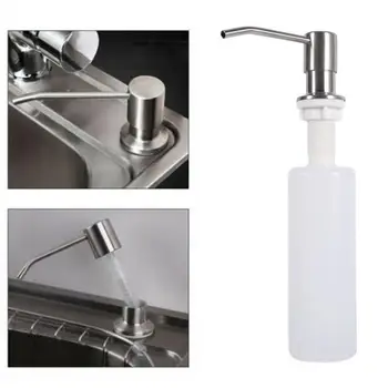 

300ml Soap Dispenser Bathroom Faucet Sink Soap Dispenser Pump Holder Kitchen Storage Bottle Dispenser Lotion H2C6