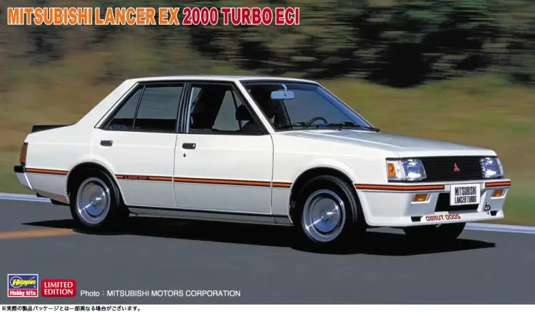 1/24 Hasegawa пластиковая Сборная модель автомобиля Mitsubishi Lancer EX 2000 Turbo ECI игрушечная