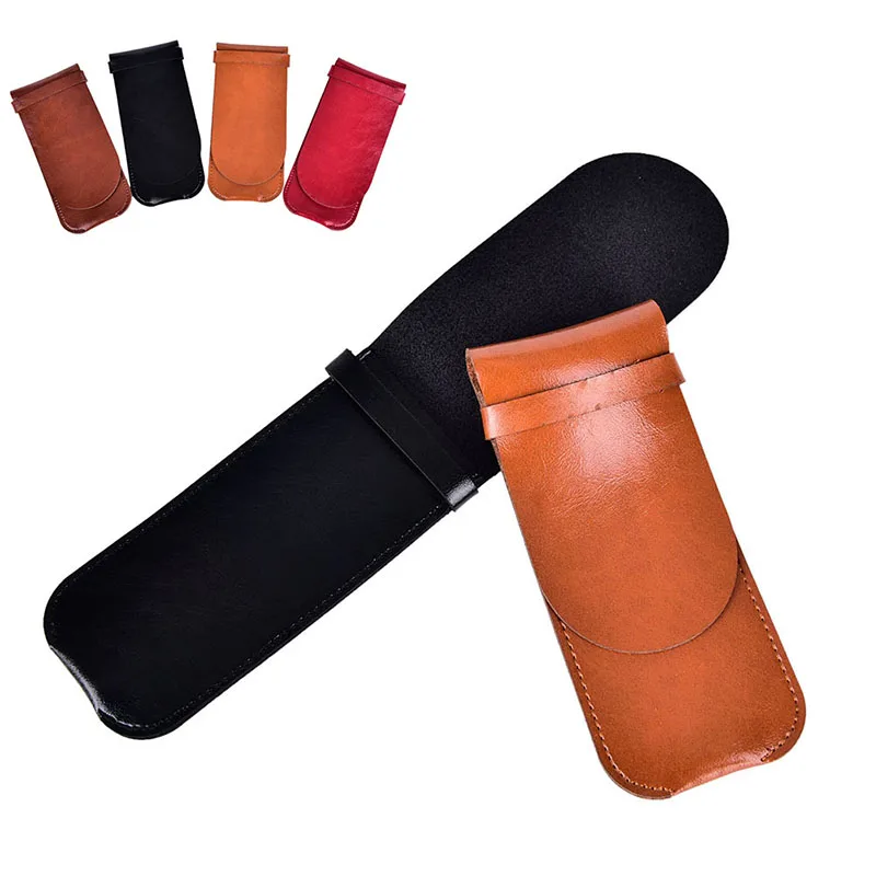 Travel PU Fountain Pen Case 2 Pens Pen Protection Fountain Case