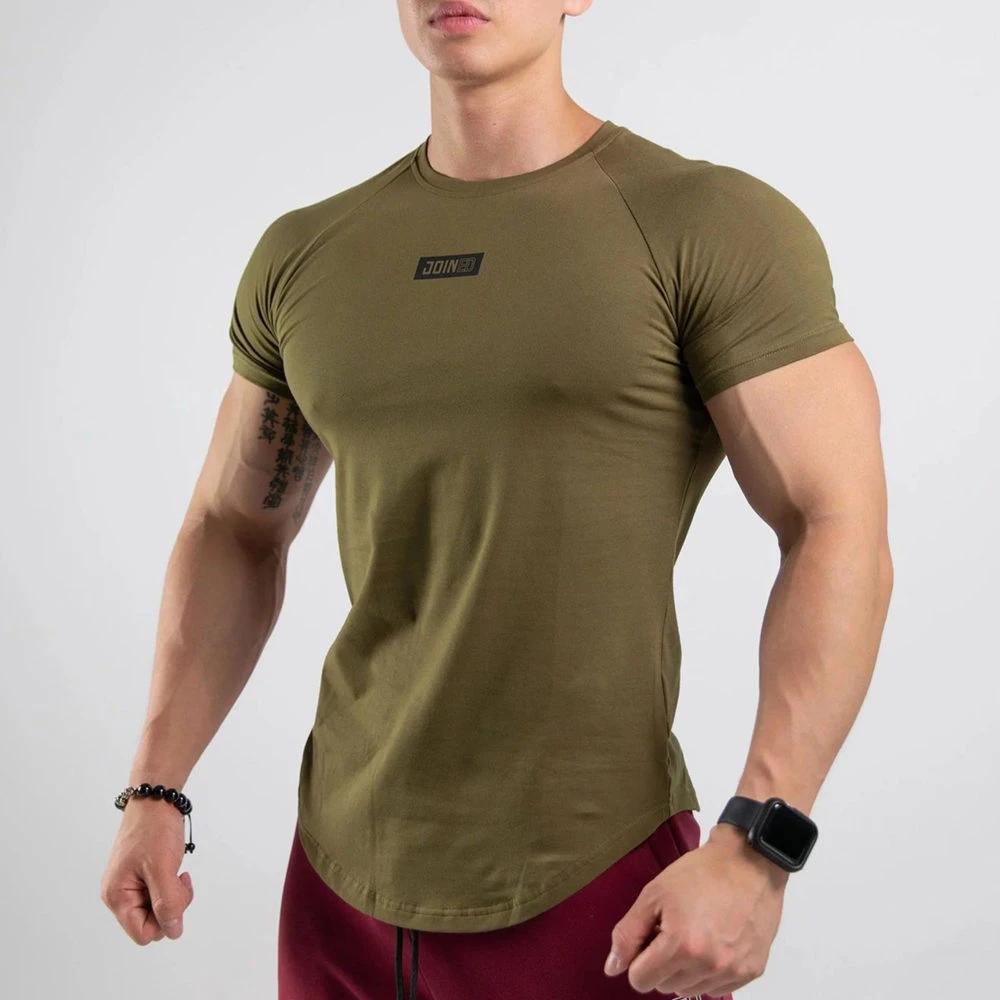 Versus Vs Mens Gym T Shirt Fitness Training Muscle Top Bodybuilding Clothing Tee