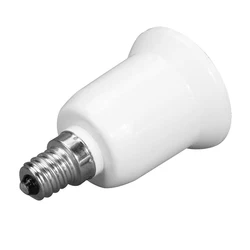 2022NEW Converter E14 TO E27 Adapter Conversion Socket Fireproof Socket Lamp Holder High Quality Material Fireproof Socket
