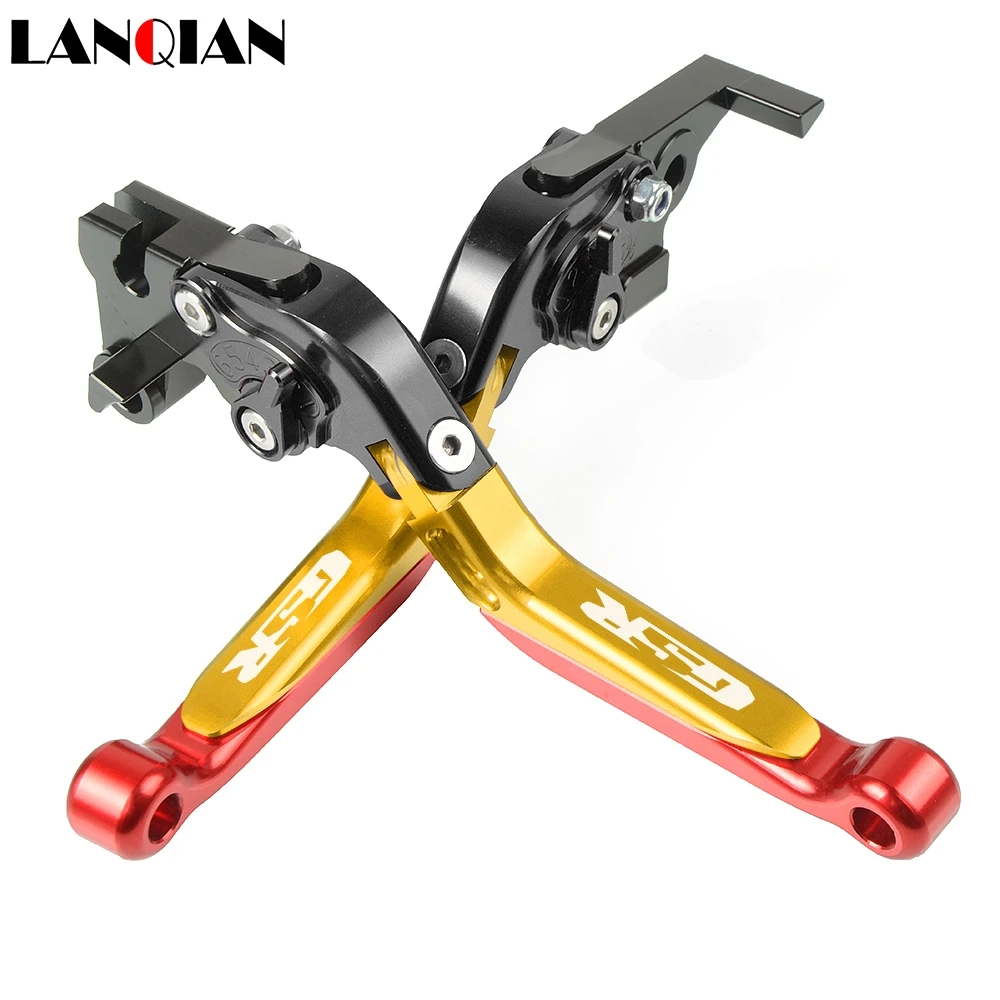 Для Suzuki GSR600 2006-2011 GSR400 2008-2012 GSR750 2011-16 с логотипом аксессуары для мотоциклов CNC Регулируемые тормозные рычаги сцепления