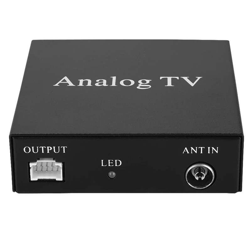 12V автомобиль мобильный Dvd аналогового ТВ, свободные руки, ресивер, набор ТВ приемник тюнер сильный сигнал ящик с пультом дистанционного управления для автомобиль аналоговый телевизор