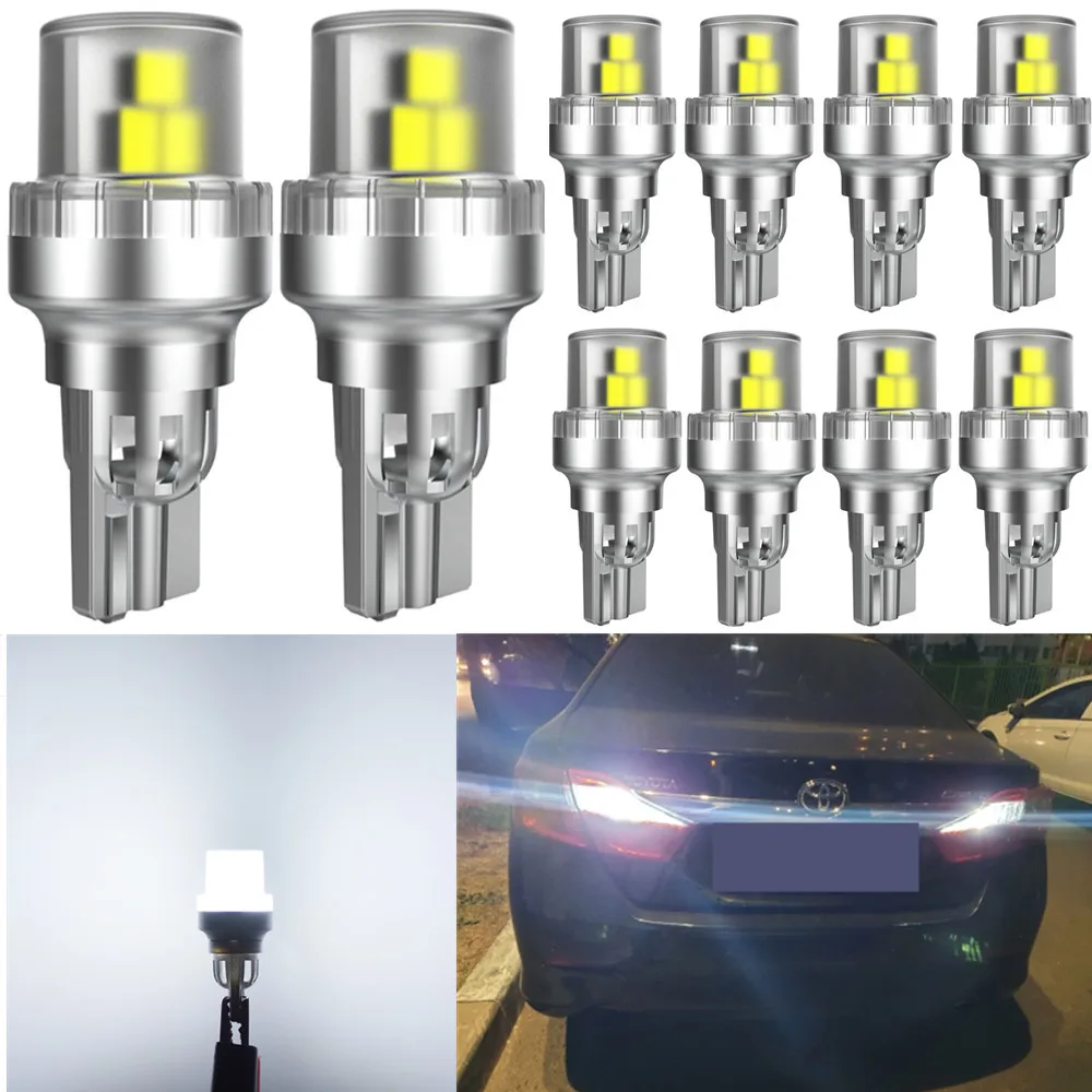 

10x T16 T15 W16W LED Bulb Canbus Car Reverse Light For Mitsubishi Lancer 9 10 I200 ASX Pajero 4 Nissan Tiida Sentra Teana Juke