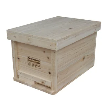 

Finished box beekeeping tool full set of pine bee hives in beehive