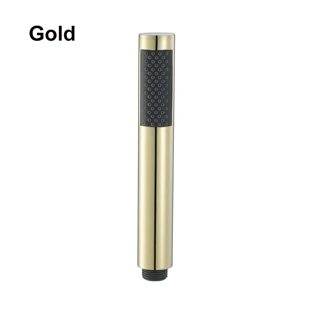 Gold Color Латунная дождевая ручная душевая головка из розового золота для ванной комнаты дождевой Душ водосберегающий опрыскиватель ручной душ - Цвет: Gold Color