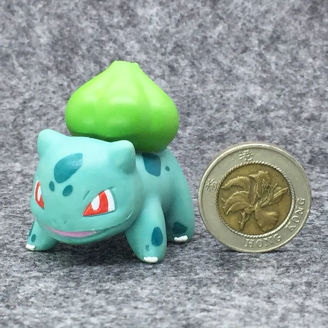 Tomy Pokemon 4-6cm Charmander Popplio Litten Pikachu Rowlet Treecko Eevee Fennekin Greninja Anime Action Figure Dolls Toy Bulbasaur C