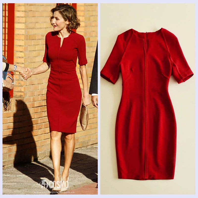 aliexpress red dress