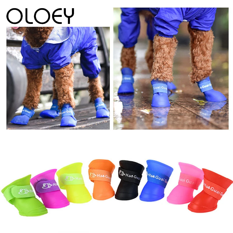 4pcs-Pet-Dog-Rain-Shoes-Sock-Waterproof-Portable-Pet-Shoes-for-Dogs-Puppy-Rubber-Anti-Slip