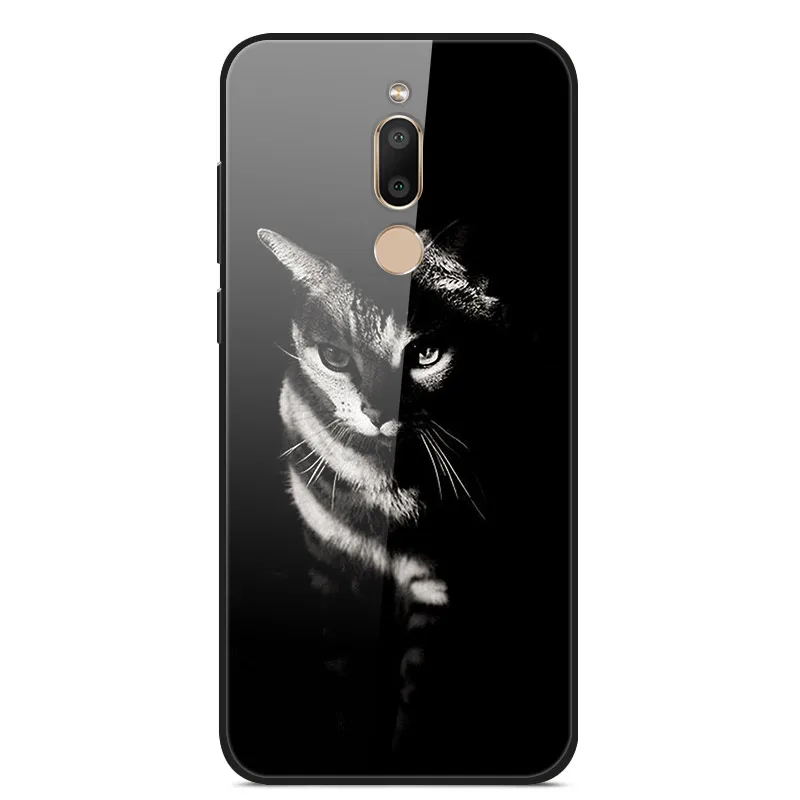 Чехол из закаленного стекла для Meizu note 9, мягкий бампер, 3D принт, чехол для Meizu 16XS X8 15 Lite M8 Lite M6T, стеклянный чехол для телефона - Цвет: 07