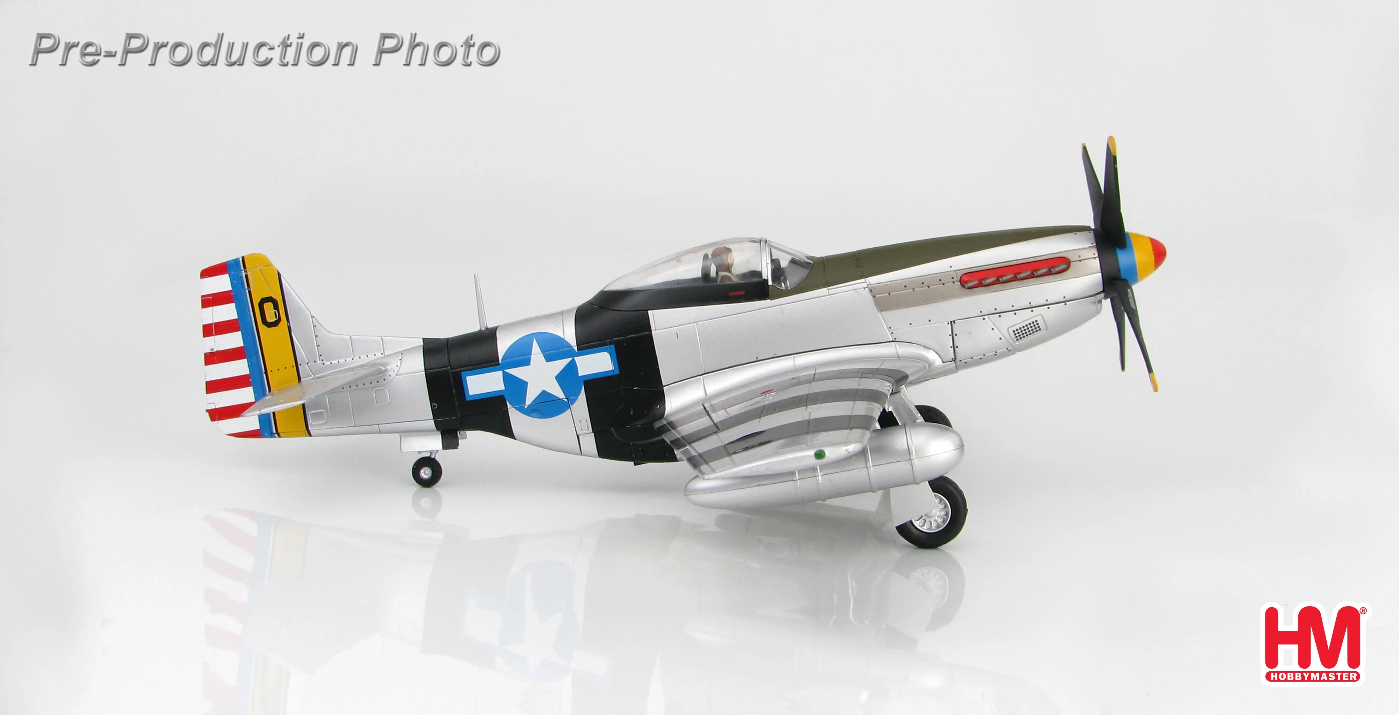 Хобби мастер P-51K Мустанг Mrs Bonnie Lt Col 1/48 литой самолет модель самолета