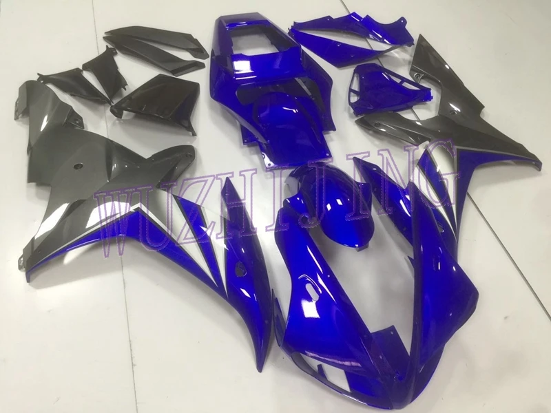 Обтекатели YZF1000 R1 2003 обтекатели для Yamaha YZFR1 2003 синего/серого цветов: Abs обтекатель YZF R1 2002-2003
