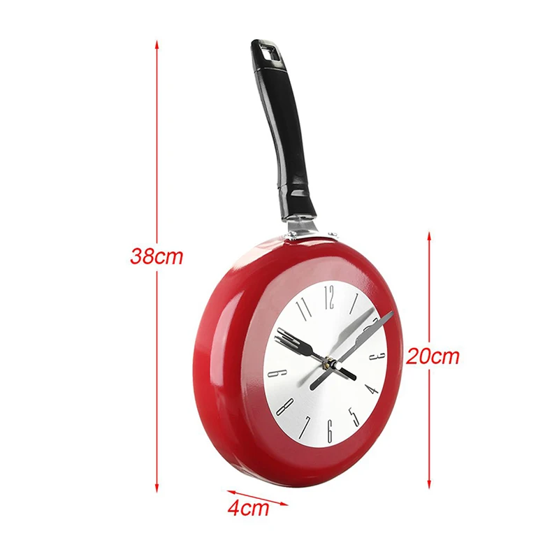 8-Inch-Frying-Pan-Design-Hanging-Wall-Clock-Kitchen-Metal-Watch-Saat-for-Novelty-Art-Home (2)
