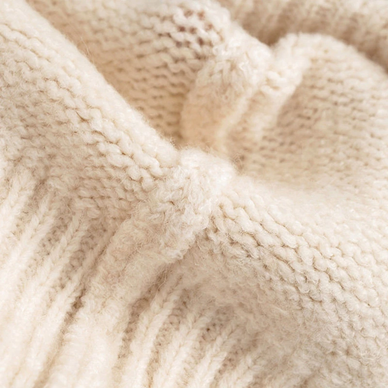 Huaxiafan Women sweaters elegant knitted top bow jumpers long sleeve sweater female casual sweaters pullovers autumn chic tops