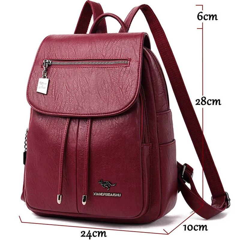 Высококачественные женские кожаные рюкзаки, женская сумка на плечо, рюкзак для путешествий, женский рюкзак Mochilas, школьные рюкзаки для девочек, консервативный дизайн
