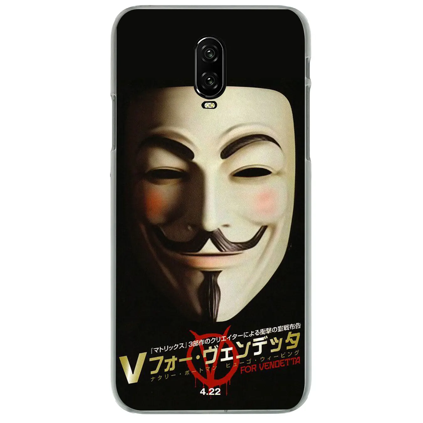 2 V для Vendetta жесткий пластиковый чехол для сотового телефона чехол для Oneplus 7 Pro 6 6T 5 5T 7Pro One Plus - Цвет: 2