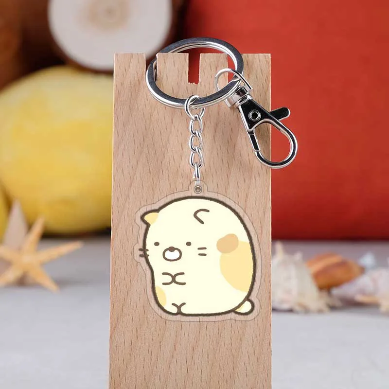 Sumikko Gurashi брелок с милым животным Sumikko Gurashi акриловый брелок с подвеской - Цвет: H06