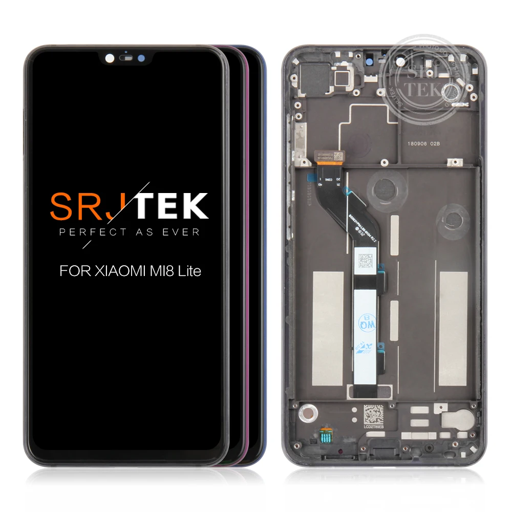 Сенсорный ЖК дисплей для XiaoMi Mi8 Lite сенсорная Матрица Mi 8X дигитайзер экрана в сборе