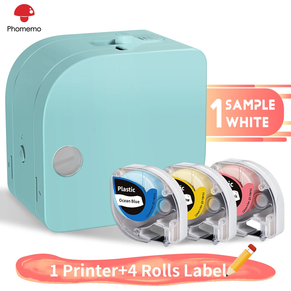 Phomemo Label Maker P12 Compatible For Dymo Letratag Label Tapes 91201
