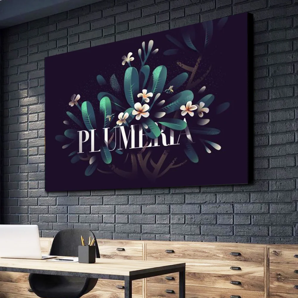 Room Decor Wall Painting Lily Plant Canvas Art Picture Posters And Prints Paintings For Living Room Wall Pintura