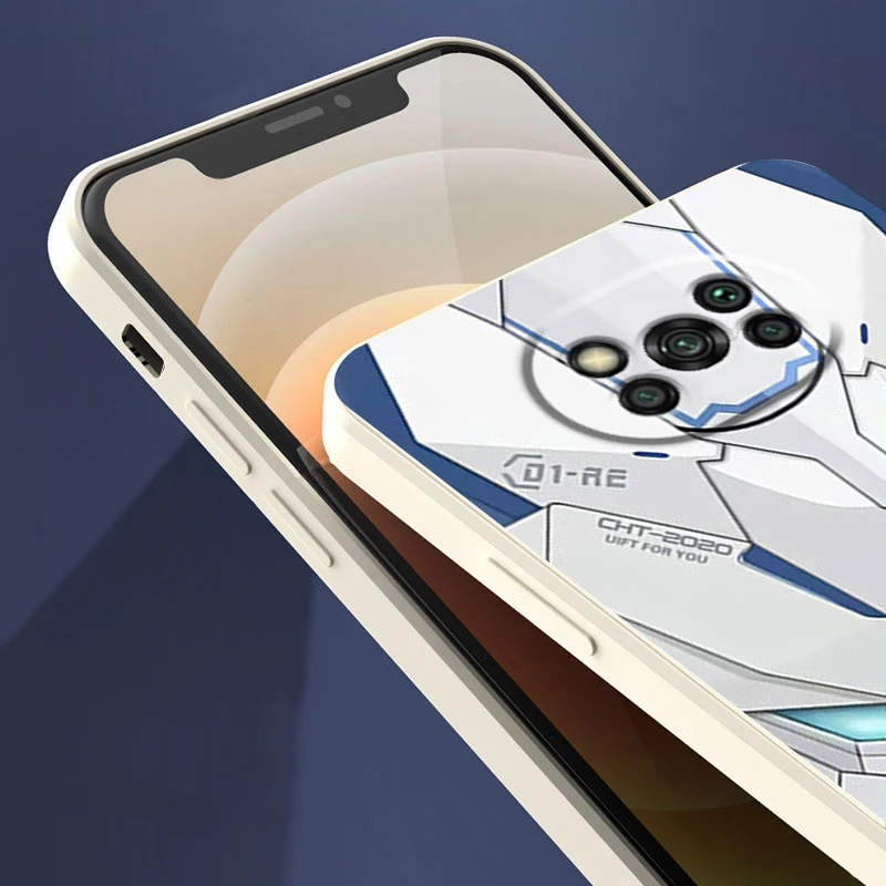 For Xiaomi POCO X3 Pro M3 Redmi 9A K30 Pro Soft Case Liquid Silicone Case Cover For Xiaomi 9 Pro SE Luxury Original Case Cover