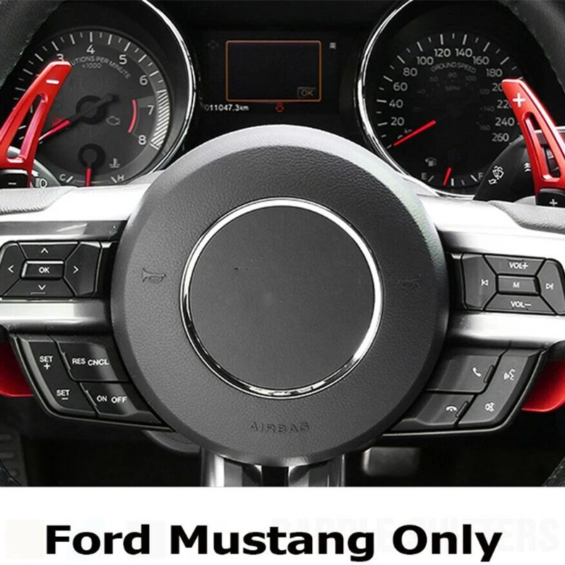 Steering Wheel Paddle Shifter Direct Fit for- Ford Mustang