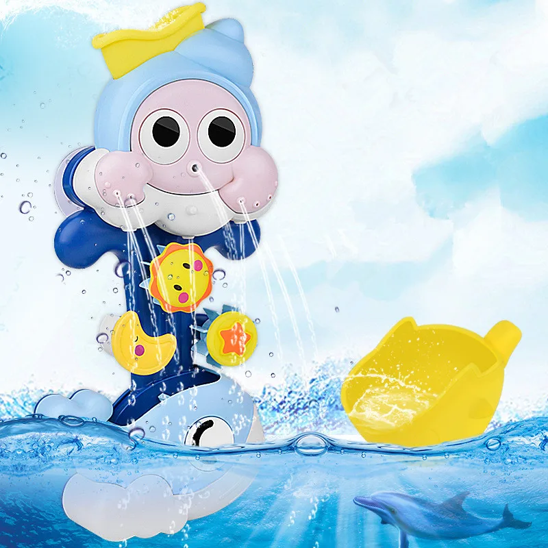 Интерактивные игры для ванной комнаты с распылением воды, игрушки для детей, Игрушки для ванны, игрушки для водяного душа, игрушки для детей, подарки на день рождения