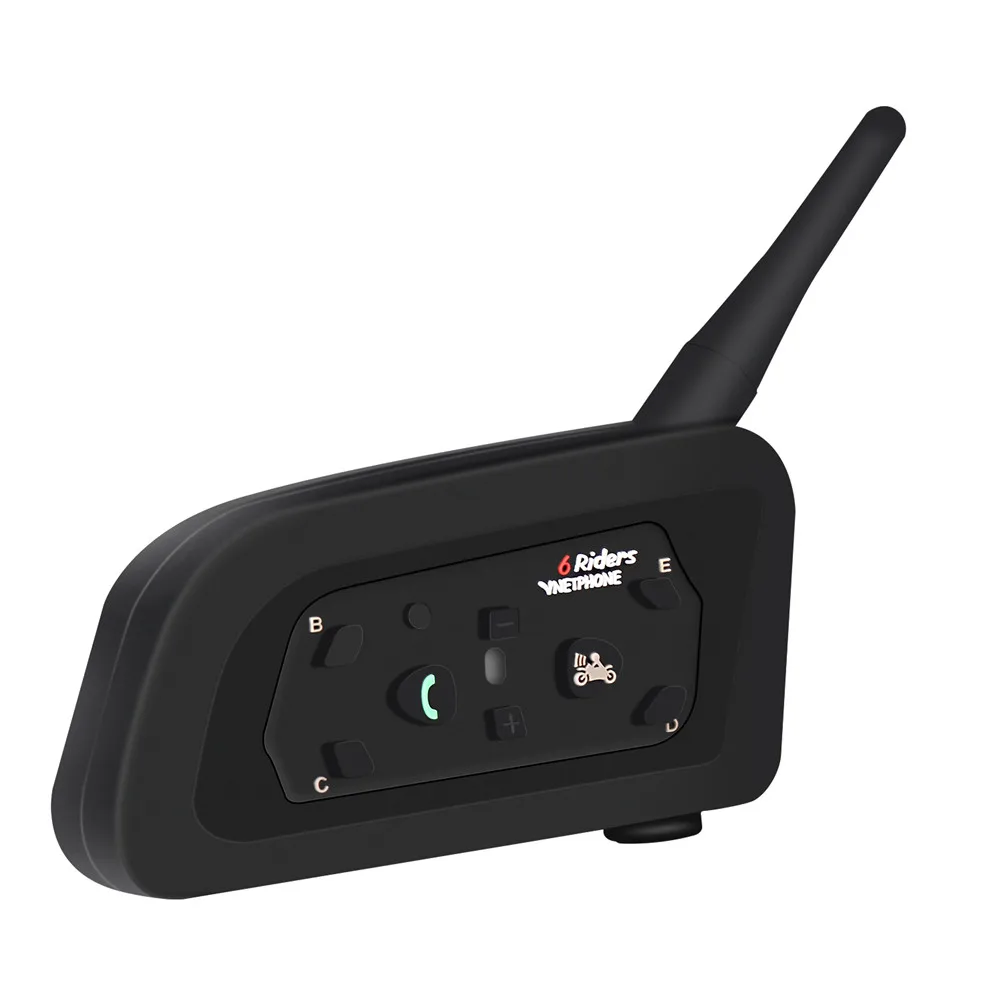 V6-1200, мотоциклетный шлем, Bluetooth наушники, 1200 метров, дуплекс, для езды, Bluetooth, рация, гарнитура для спорта