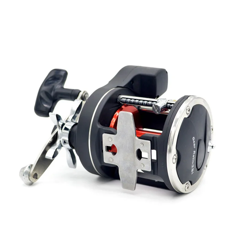 

Sea Fishing 4 Axis Metal Fishing Wheel Towing Bait Sea Fishing Release Wheel Ocean Fishing Wheel Durable