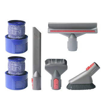 

Replacement Parts Attachments Tools Kit Suitable for Dyson V6 V7 V8 V10 DC24 DC33 DC35 DC39 DC44 ,Replace 6Pcs