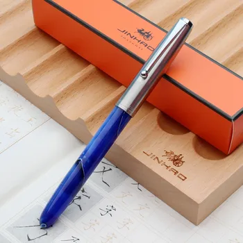 

Jinhao 51A Luxury Men Fountain Pen Business Student 0.5 /0.38mm Extremely Fine Nib Calligraphy School Office Supplies Writing