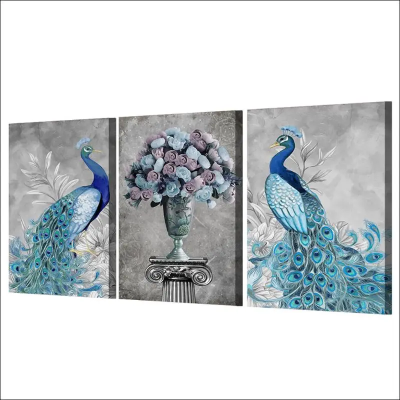 

Wall Art Posters Modern Decoration 3 Beautiful Natural Landscape HD Print Modular Panel Painting Photos Canvas Without Frame