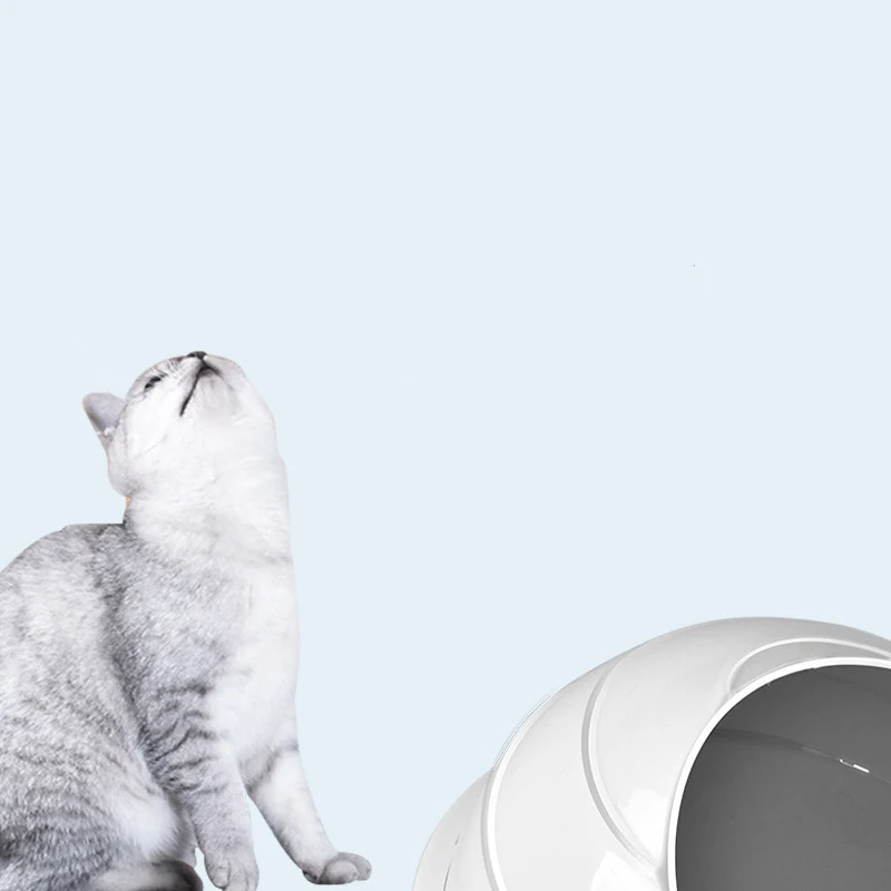 Cat litter box Fully closed drawer Top-entry splash-proof cat supplies Deodorant feces bowl Extra large oversized cat toilet