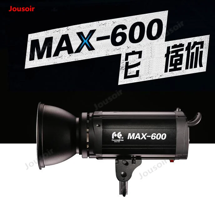 Falcon Eyes MAX-600W вспышка студийное освещение маленькое студийное освещение фотоосвещение портретное освещение комплект из трех огней CD50 T03