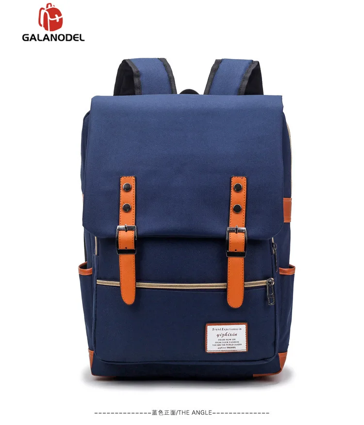 blue Backpacks Оксфордский рюкзак с usb зарядкой, 17 дюймов, сумка для ноутбука, школьные рюкзаки, школьный рюкзак, сумка для школы, защищенная от воды для женщин - Цвет: blue Backpacks