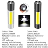 ZHIYU USB Rechargable Mini LED Flashlight 3 Lighting Modes Waterproof Torch Telescopic Zoom Stylish Portable Suit Night Lighting ► Photo 2/6