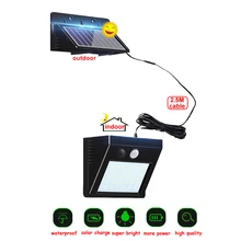 1/4pcs High Power Luz Solar 30 leds Waterproof IP65 Outdoor Solar Garden Light Sunlight LED Solar Light For Grassland Landscape