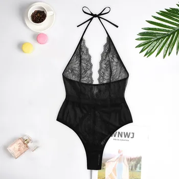 

Women Sexy Lingerie Set Lace Crop Top Shorts Pajamas Set Sleepwear Lace Pijama Nightwear Pyjama Femme Night Suit Sleep lounge #W