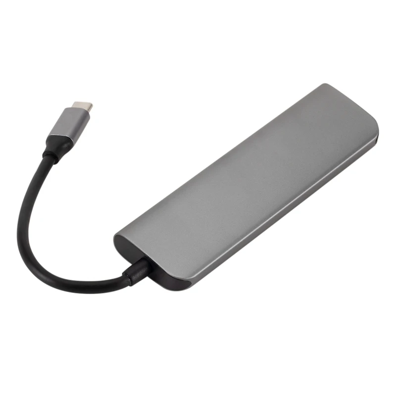 5 в 1 USB C концентратор type C на 3 порта USB 3,0 HDMI PD адаптер питания для MacBook Pro huawei P30 Thunderbolt 3