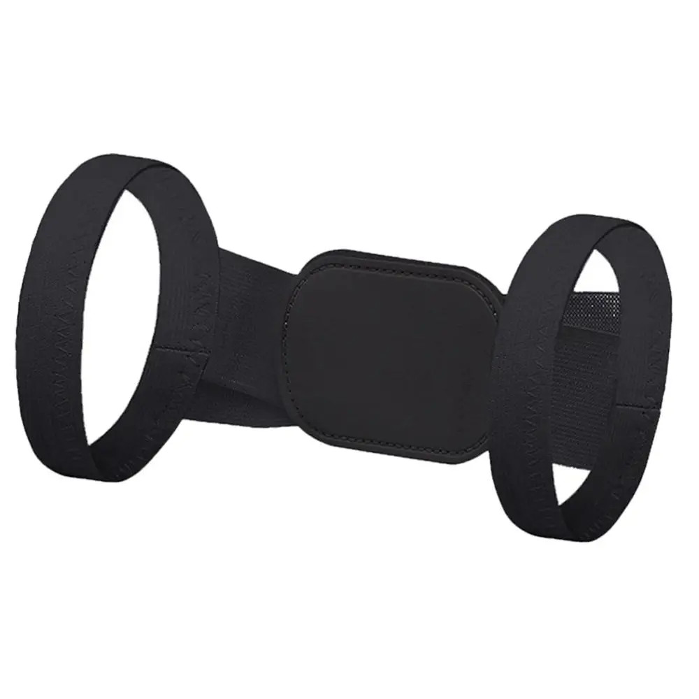 Черный Brace Support Belt Shoulder Posture Corrector Hump Correction Strap Clavicle Spine Back Shoulder Lumbar Posture Correction - Цвет: Черный