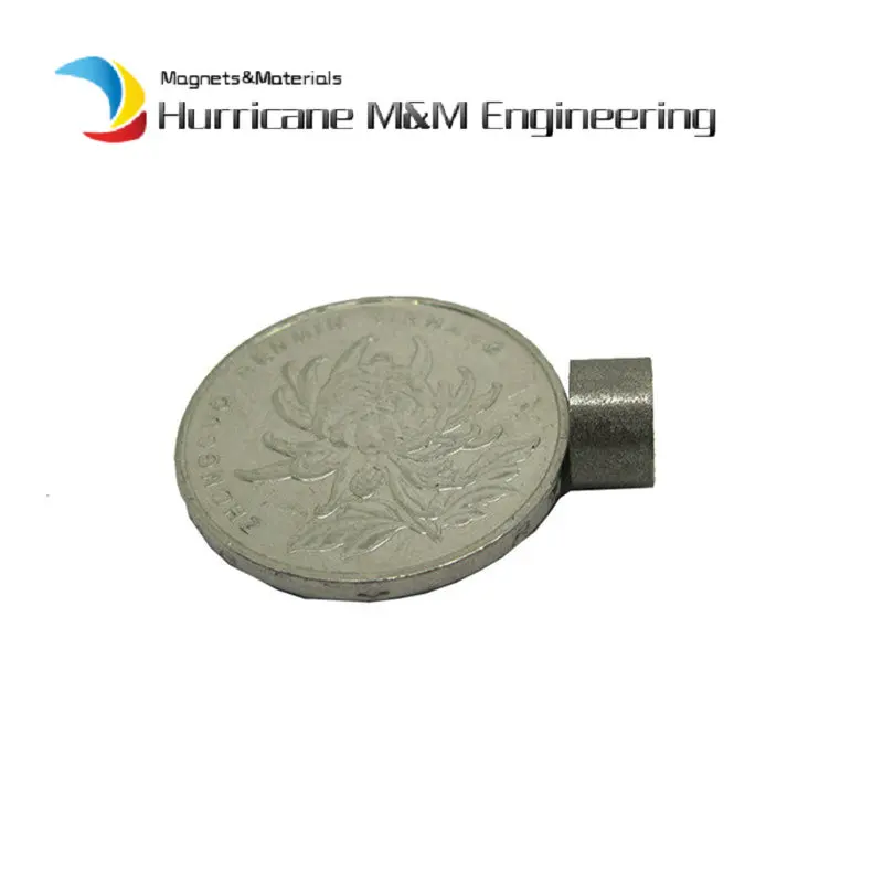 SmCo Disc Small Magnet Dia. 8x4mm Grade YXG28H 350 Degree Celsius High Temperature Permanent Rare Earth Magnets 24pcs
