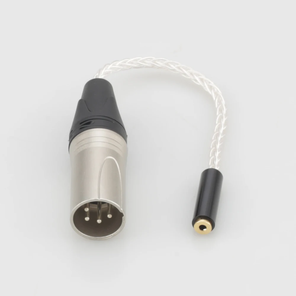 4 pin XLR Balanced Male to 2 5mm Trrs Female Balanced Cable Headphone Audio Adapter for Astell kern Layla Astell Kern Rosie