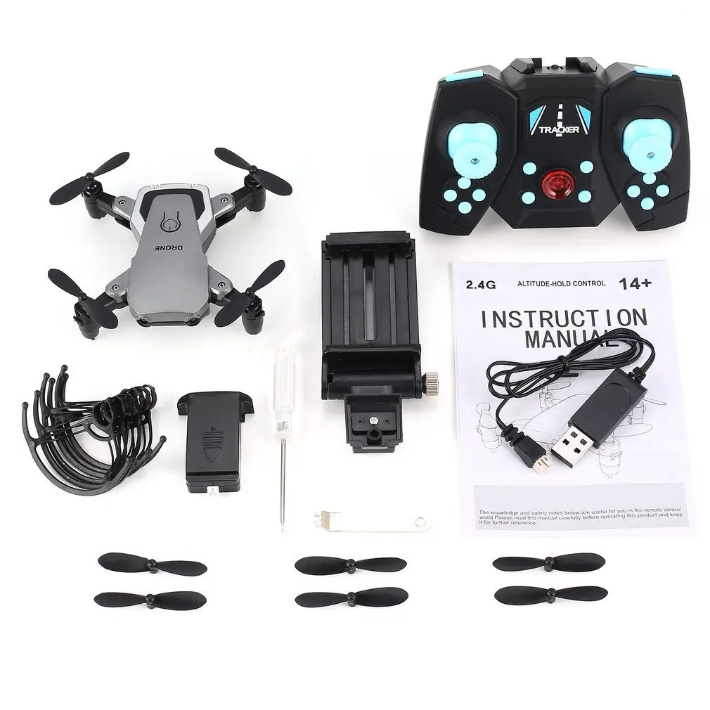 808 Mini Pocket Foldable FPV RC Quadcopter Drone with 720P HD Adjustable Wifi Camera Real-time Altitude Hold Headless Mode