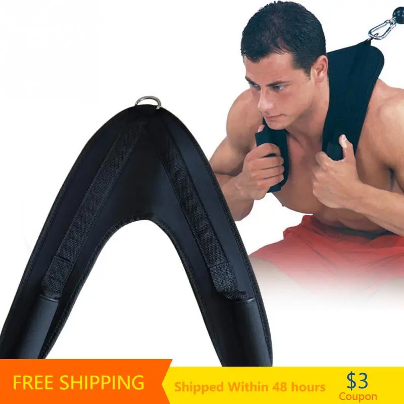 

Fitness Abdominal Crunch Straps Ab Workout Pulling Harness Shoulder Strap Belt Nylon Home Gym Equipment Accessories