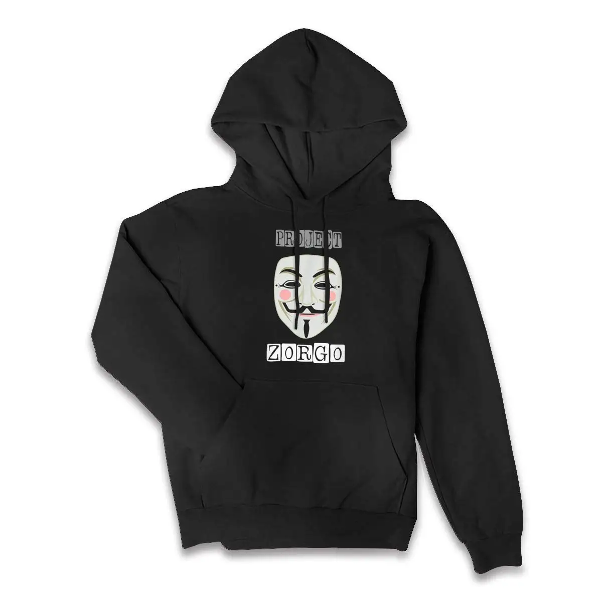 Женская толстовка с капюшоном с принтом «Anonymous Mask Hacker Hoodieunisex» для мужчин и женщин